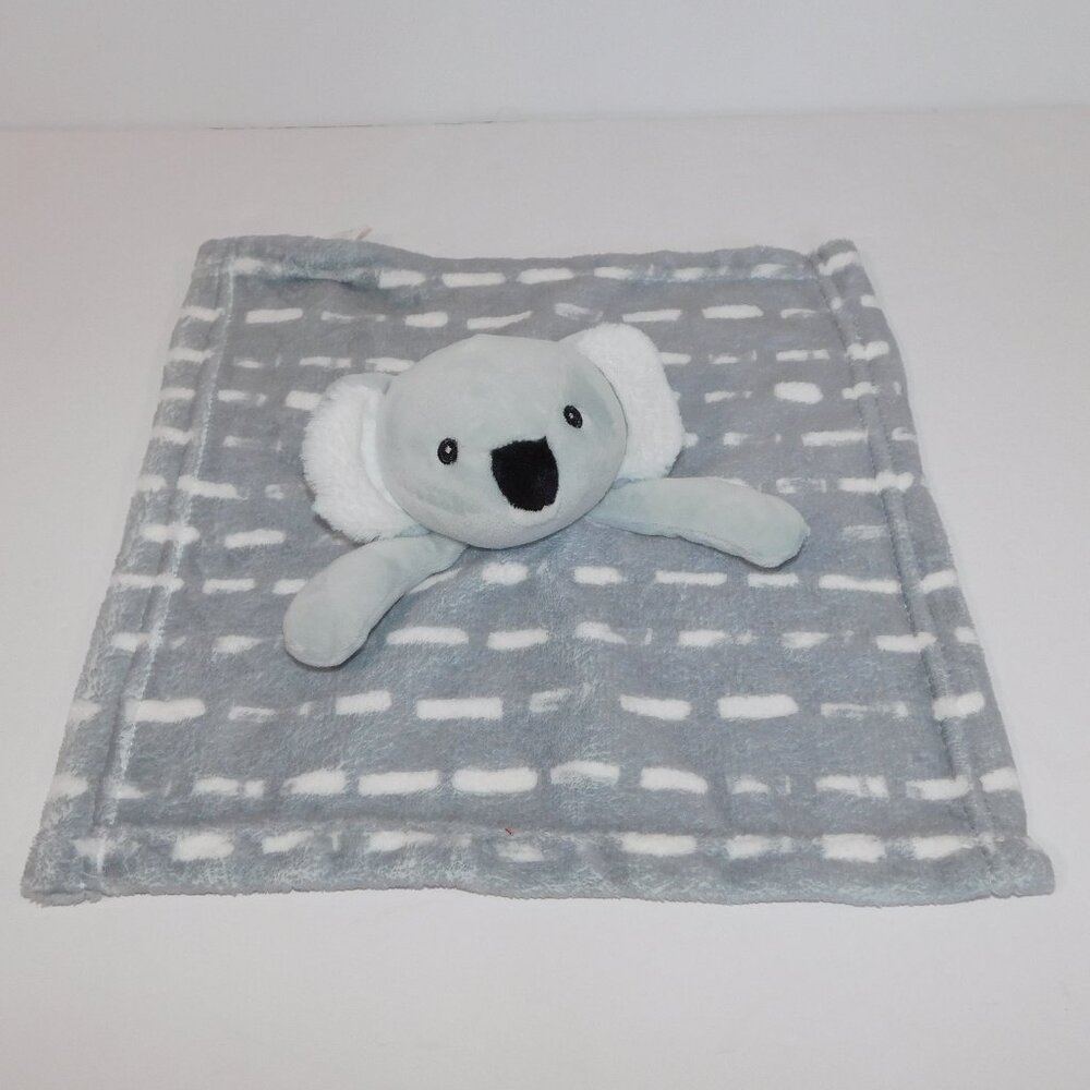 Lila & Jack Gray Koala Bear plush Security Blanket Baby Lovey nunu Soother